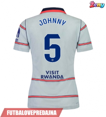 Lacne Ženy Futbalové dres Atletico Madrid Johnny Cardoso #5 2026-27 Krátky Rukáv - Tretina